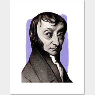 Italian Scientist Amedeo Avogadro illustration Posters and Art